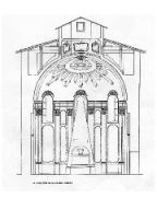 élévation intérieure ouest